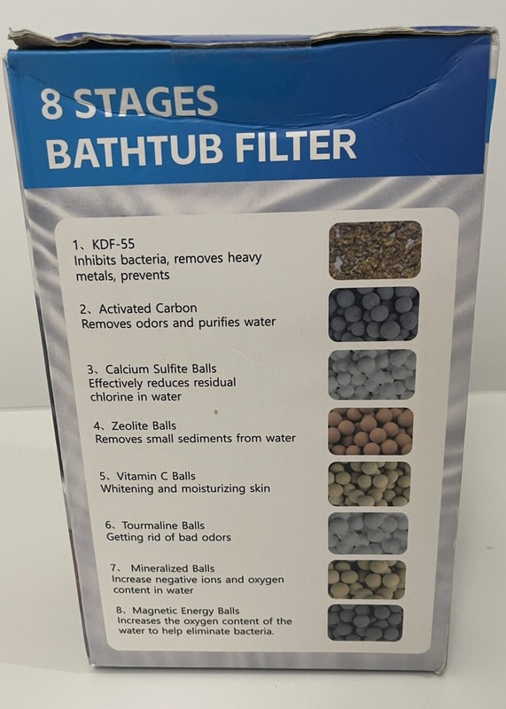 Bath Ball Filter, Protect Your & Your Family Skin Health 8 Stages Bathtub Filter gallery