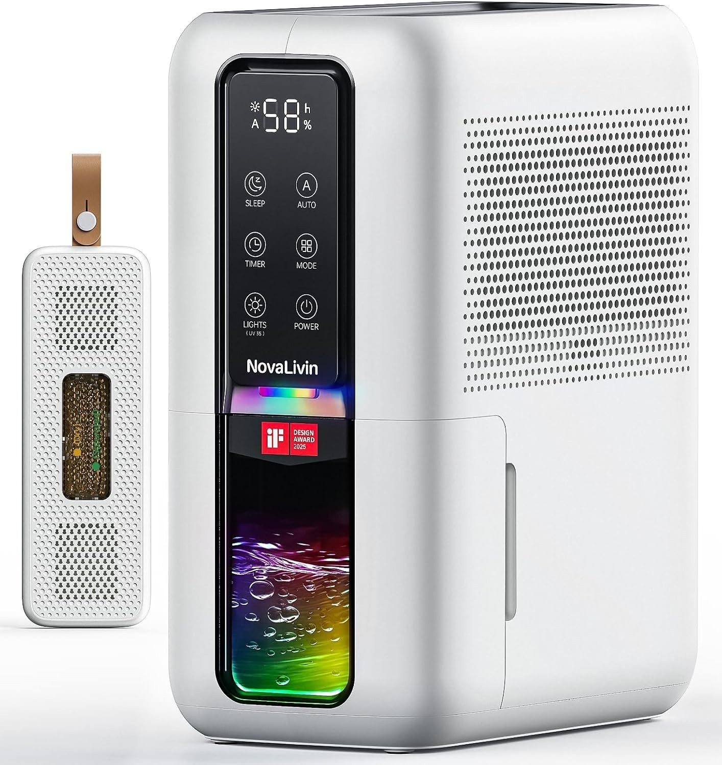 Deshumidificador Hogar 68 OZ Control Humedad Auto Apagado LED 7 Colores gallery