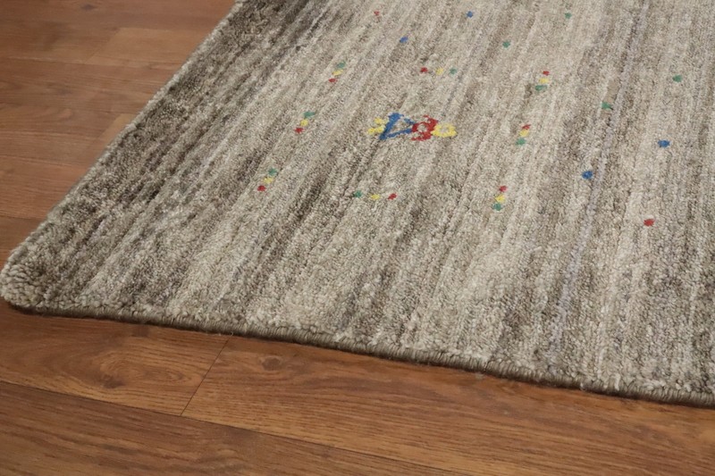 Tribal Bordered Oriental Room Size Area Rug 9x12 Hand-knotted Nomadic Carpet gallery