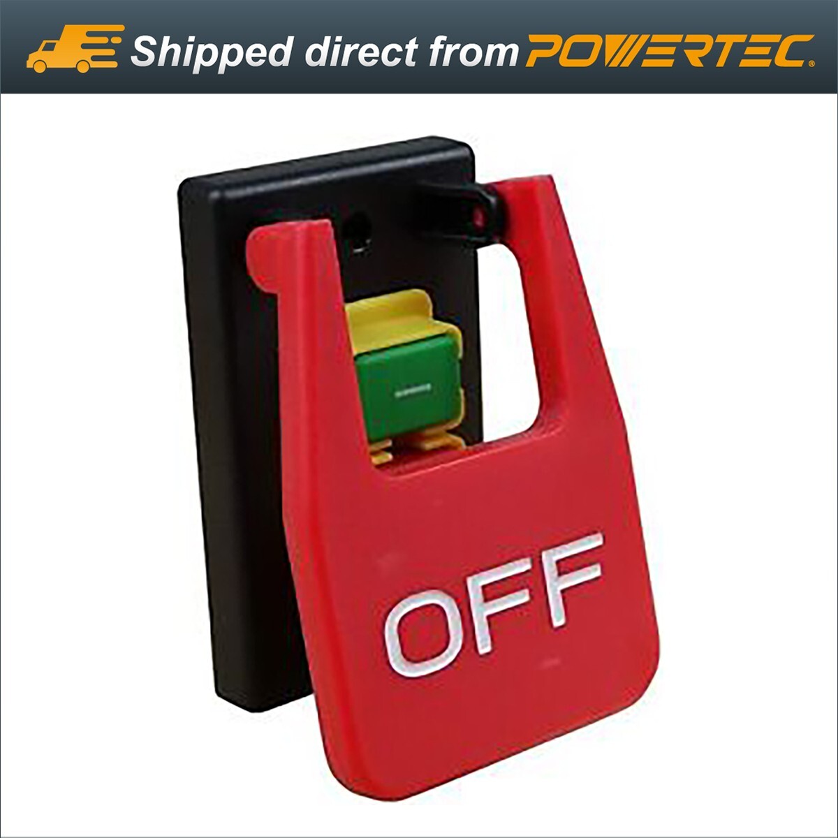 POWERTEC 71054 120V Magnetic Paddle Switch, 1/2 HP, fits Table Saw, Router Table gallery