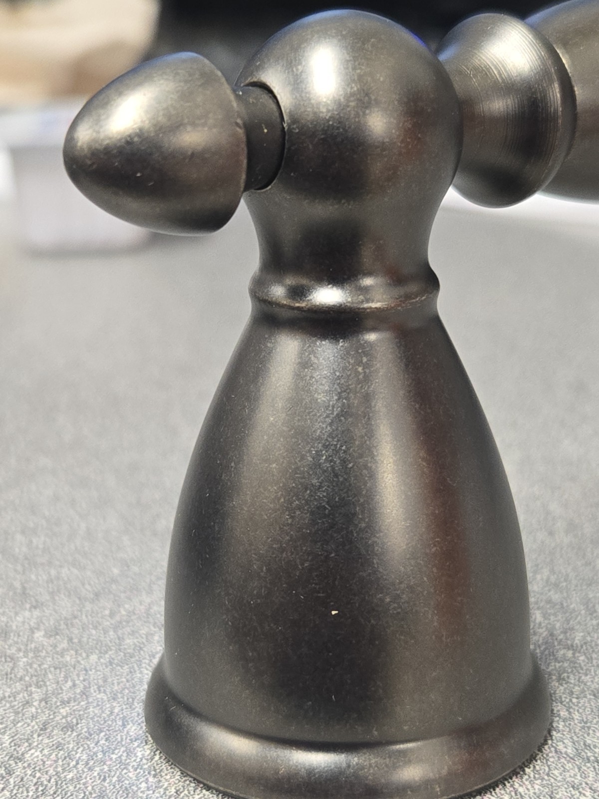 DELTA (H216PT) VICTORIAN STYLE METAL LEVER FAUCET HANDLE IN AGED PEWTER *NEW* gallery