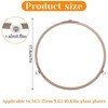 Microwave Turntable Ring Replacement 7.09 Inch Abs Plastic Rotating Ring with... gallery