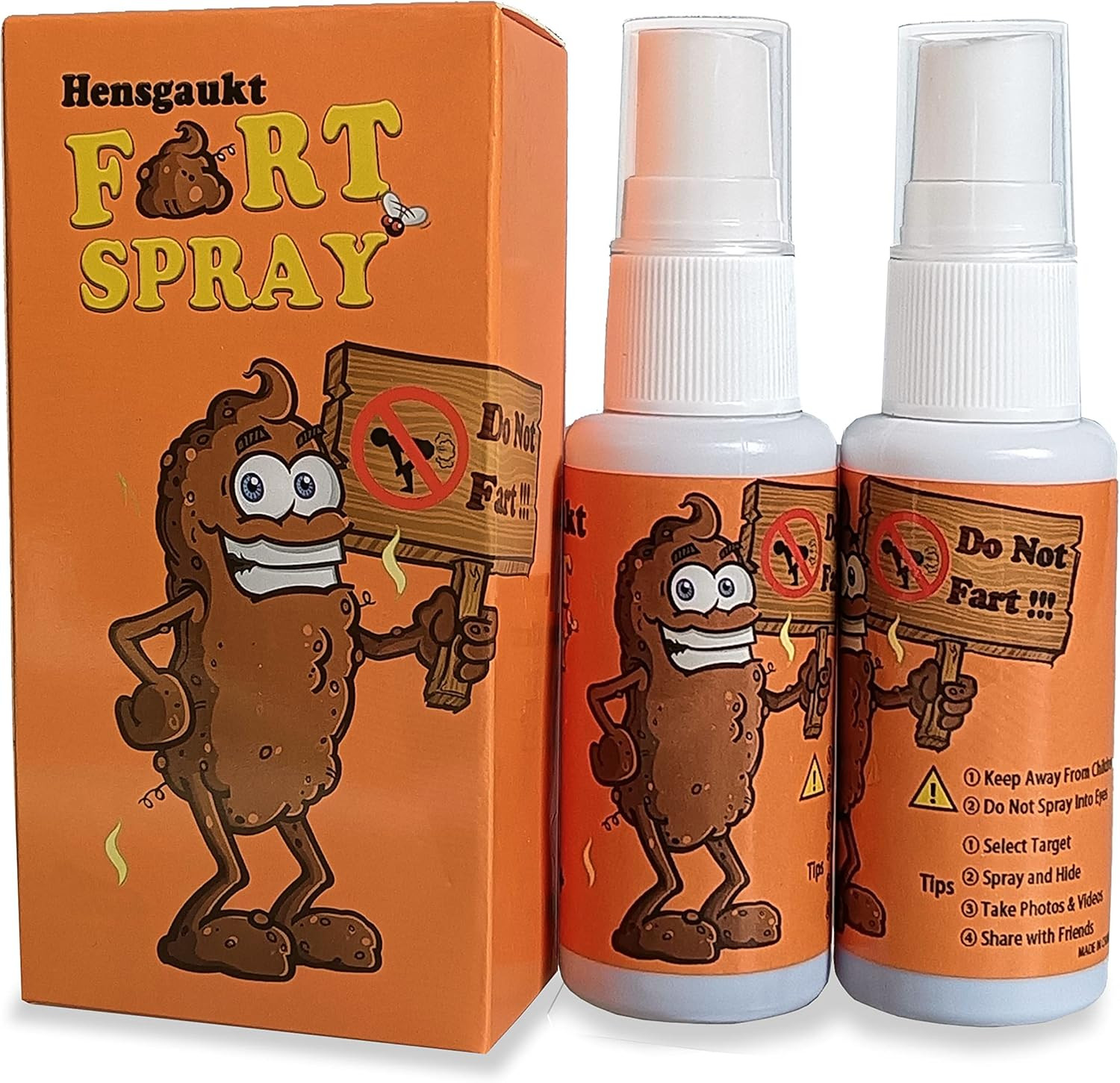 2 Pack Extra Strong Fart Spray – Hilarious Stink Bomb Gag Toy for Pranks & Fun gallery