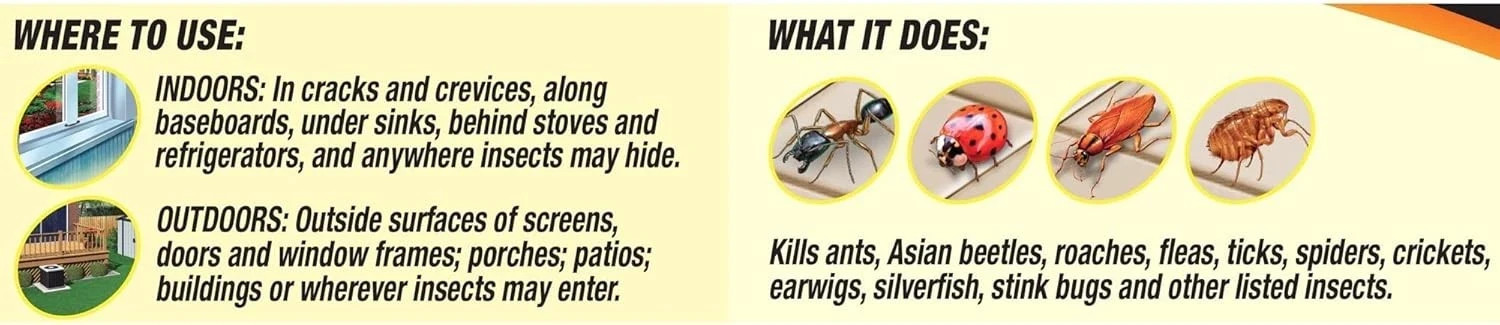 Spectracide Bug Stop Home Barrier, Kills Ants, Roaches 32 Fl Oz (Pack of 1) gallery