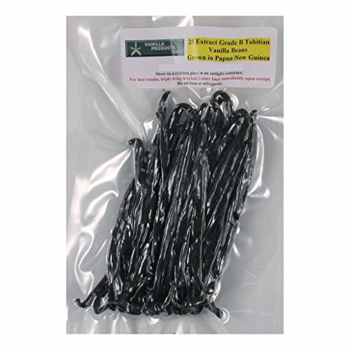 25 Tahitian Extract Grade B Vanilla Beans 4~6" by Vanilla Products USA gallery