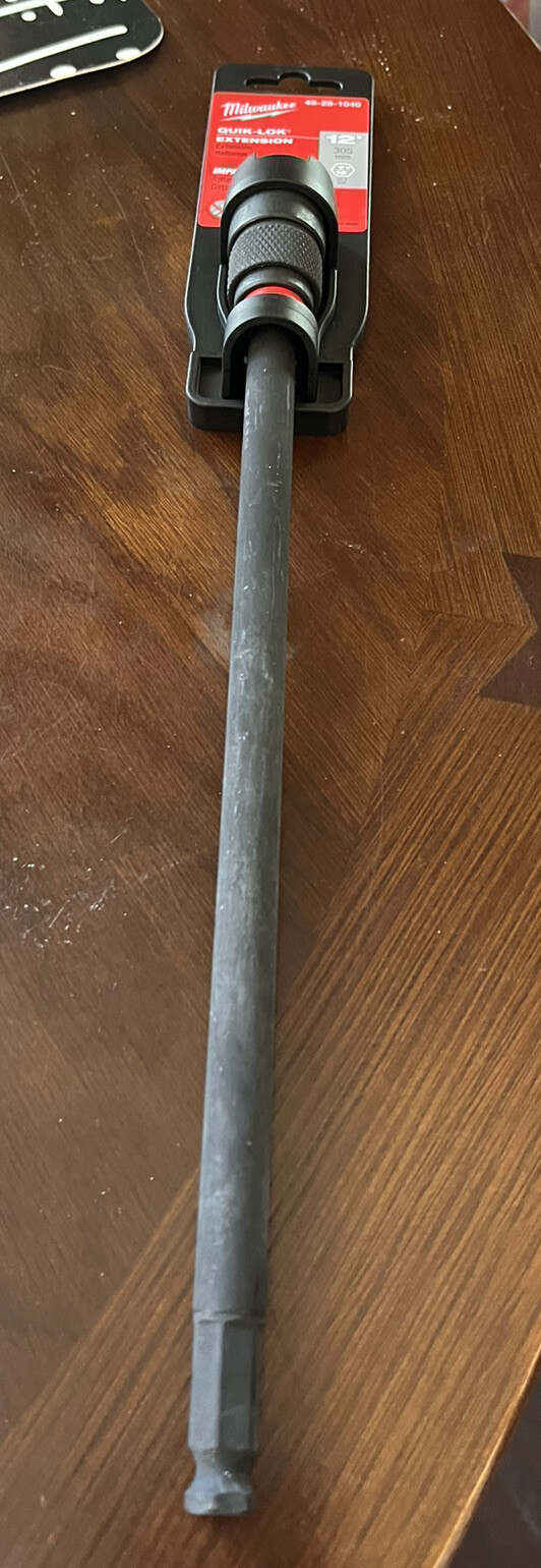 Milwaukee 12" Quik-Lok Impact Rated Extension (48-28-1040) gallery