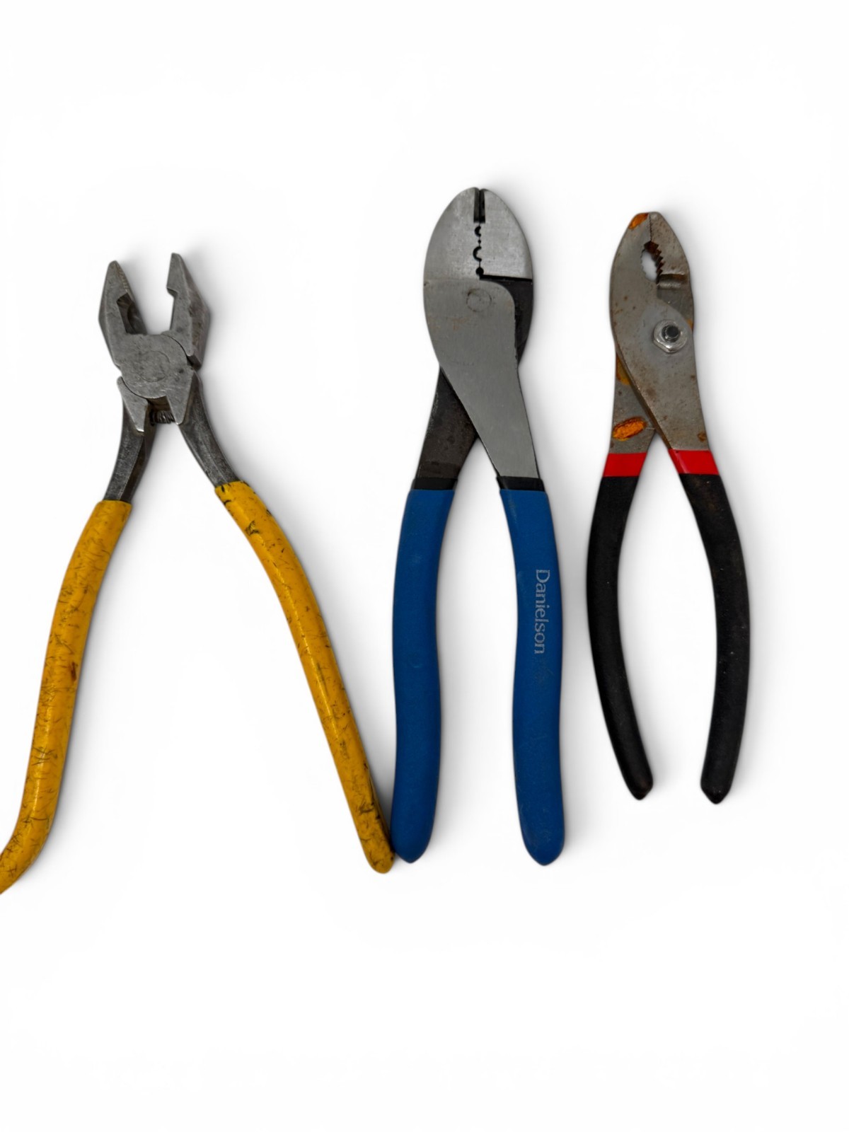 Milwaukee, Danielson Assorted Brands Lineman's & Slip Joint Pliers Set, 4 Pcs gallery