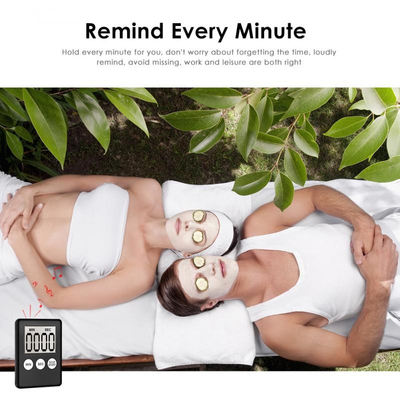 LCD Digital Large Kitchen Cooking Timer Count-Down Up Clock Alarm Magnetic gallery