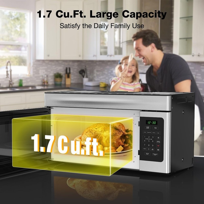 30" Over the Range Microwave Oven, ThermoMate 1.7 Cu. Ft. Capacity Microwave ... gallery