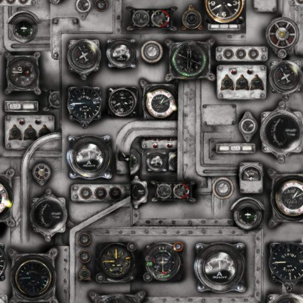 Handmade Valance or Curtain Panel First in Flight Control Panel gallery