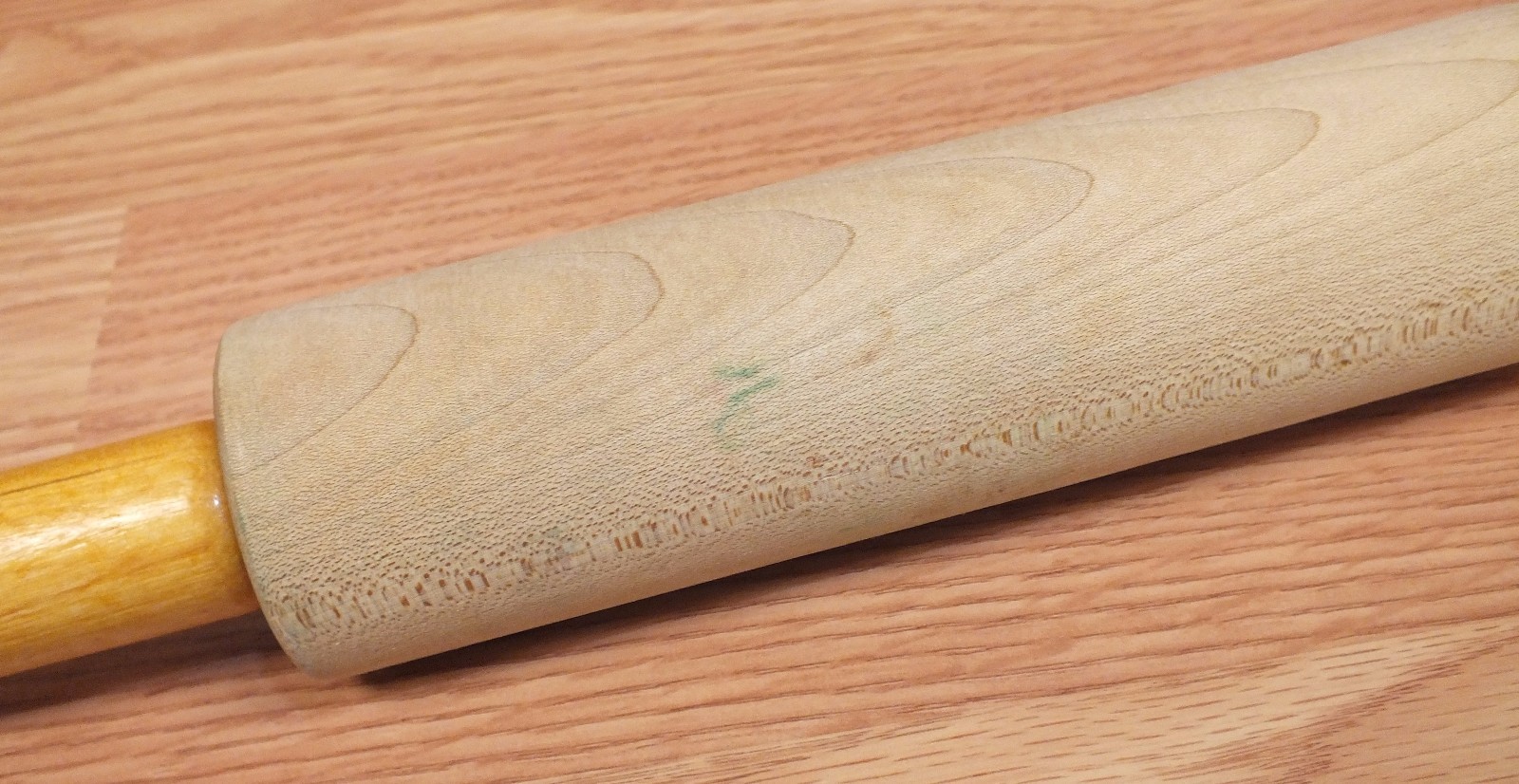 Unbranded / Generic 15" (Inch) Wooden Bread / Pizza Dough Rolling Pin **READ** gallery