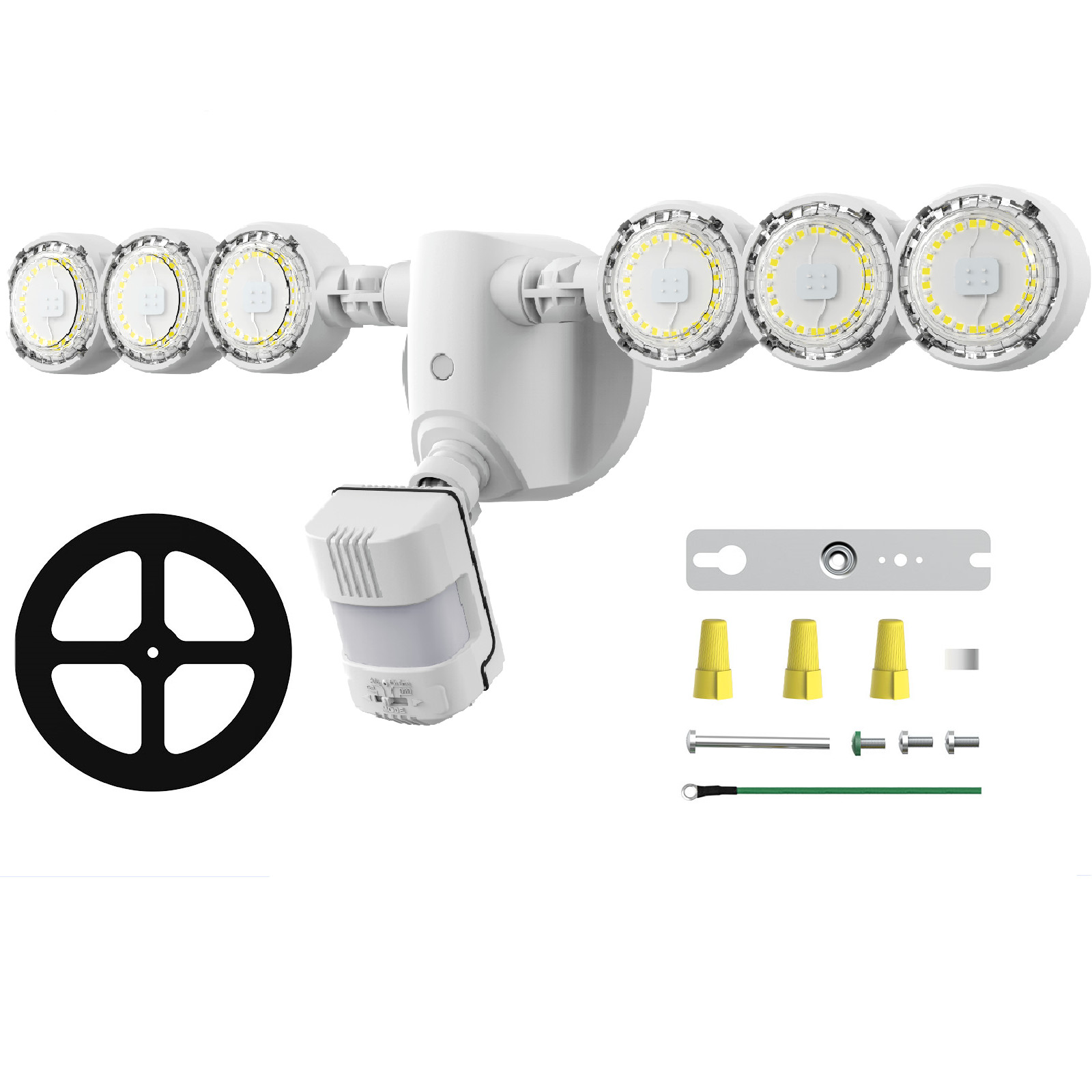 6000lm 600W LED Security Light Motion Sensor Detection Floodlight Outdoor 45W gallery