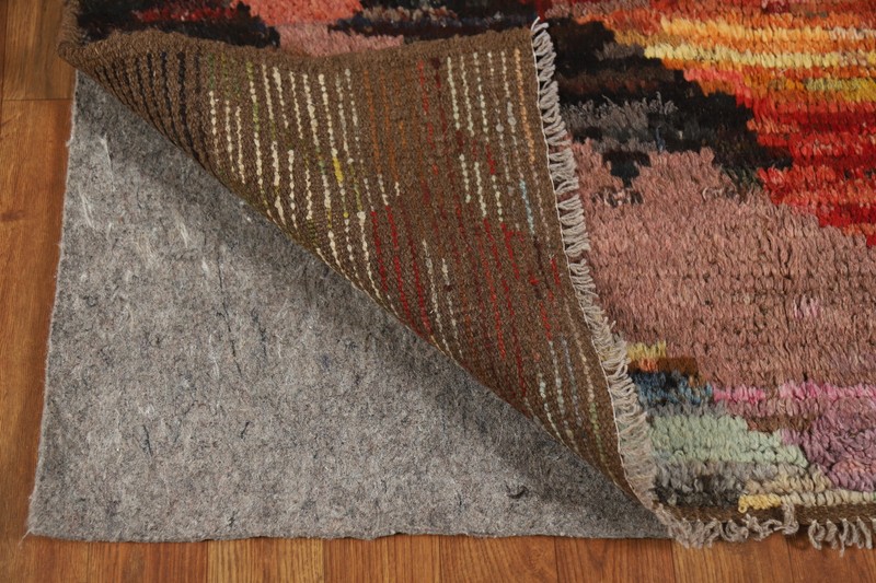 Abstract Wool Moroccan Oriental Rug Contemporary Hand-made Pakistani Carpet 4x6 gallery