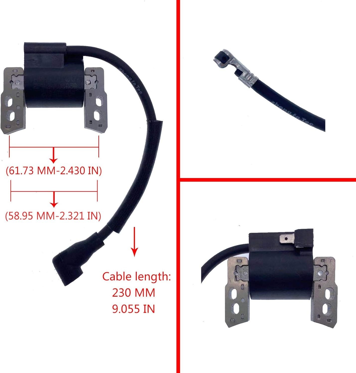 Coil for BS 6hp 6.5hp Intek OHV engine Yardman and Craftsman leaf vacuum gallery