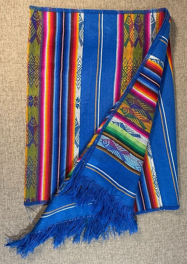 NEW Peruvian Table Runner 64 X 19 Hand Woven Andean Inca Design Cotton Excellent gallery