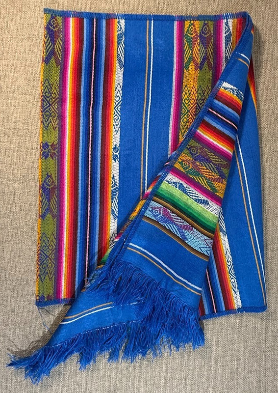 NEW Peruvian Table Runner 64 X 19 Hand Woven Andean Inca Design Cotton Excellent gallery