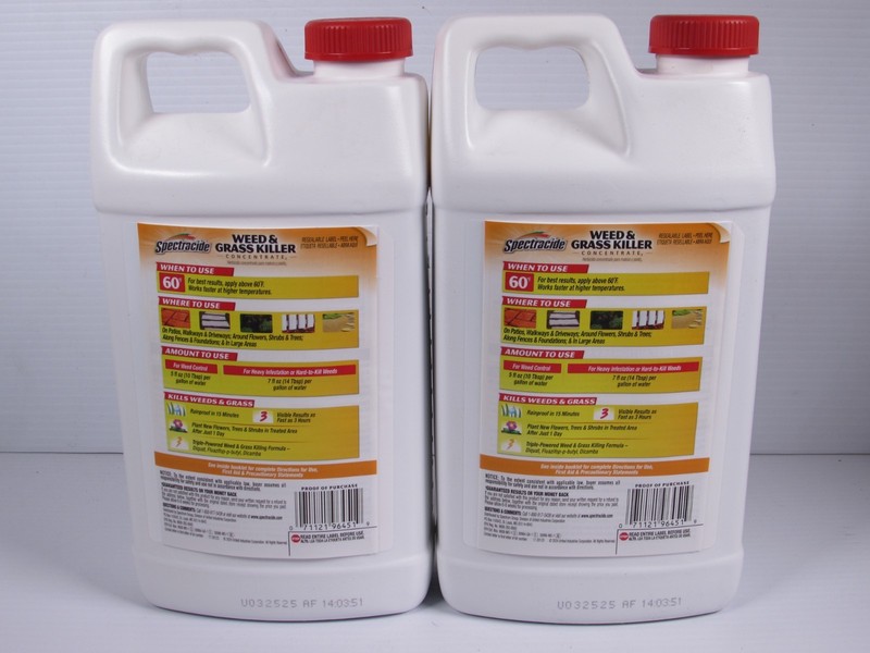 2 Pack Spectracide Weed & Grass Killer, 64 Fl Oz Each Concentrate TWO BOTTLES gallery