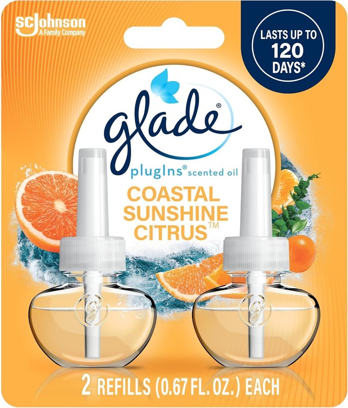 Long-Lasting Glade PlugIns Refills with Essential Oils - 50 Days of Freshness gallery