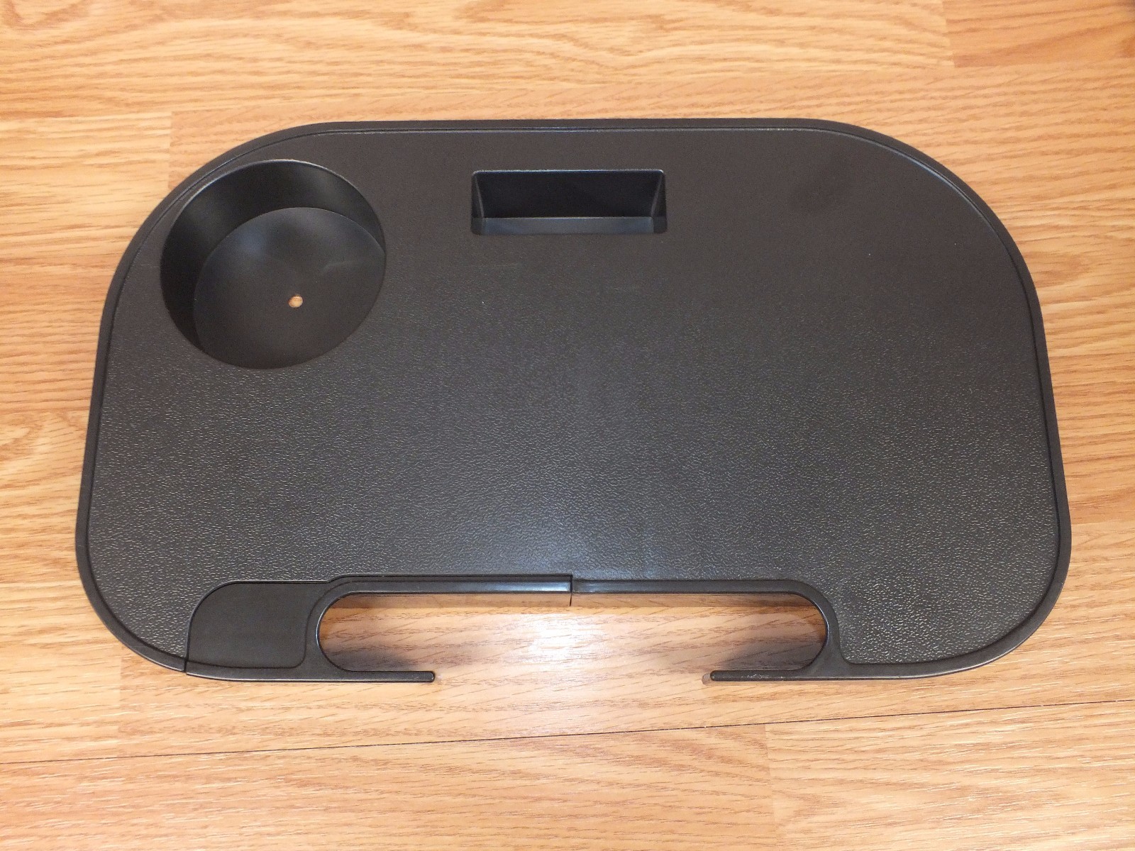 Unbranded / Generic Clip On Dark Brown Lawn Chair Attachment Tray / Drink Holder gallery