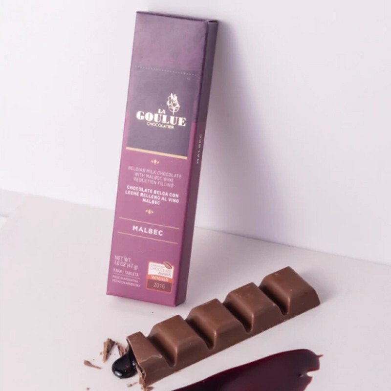 6 Chocolate Bars + 4 Chocolate Tablets + Malbec Joven Jean Rivier gallery