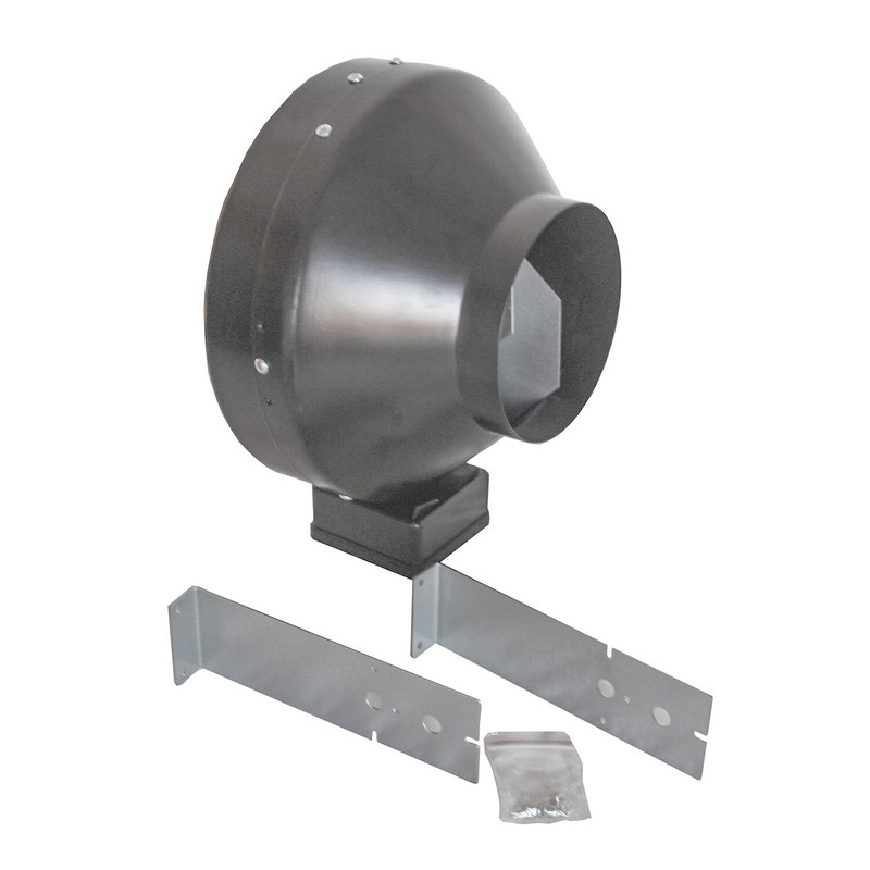 HFS(R) Inline 6" Exhaust Ventilation Fan - Includes Mounting Brackets - 400Cfm gallery