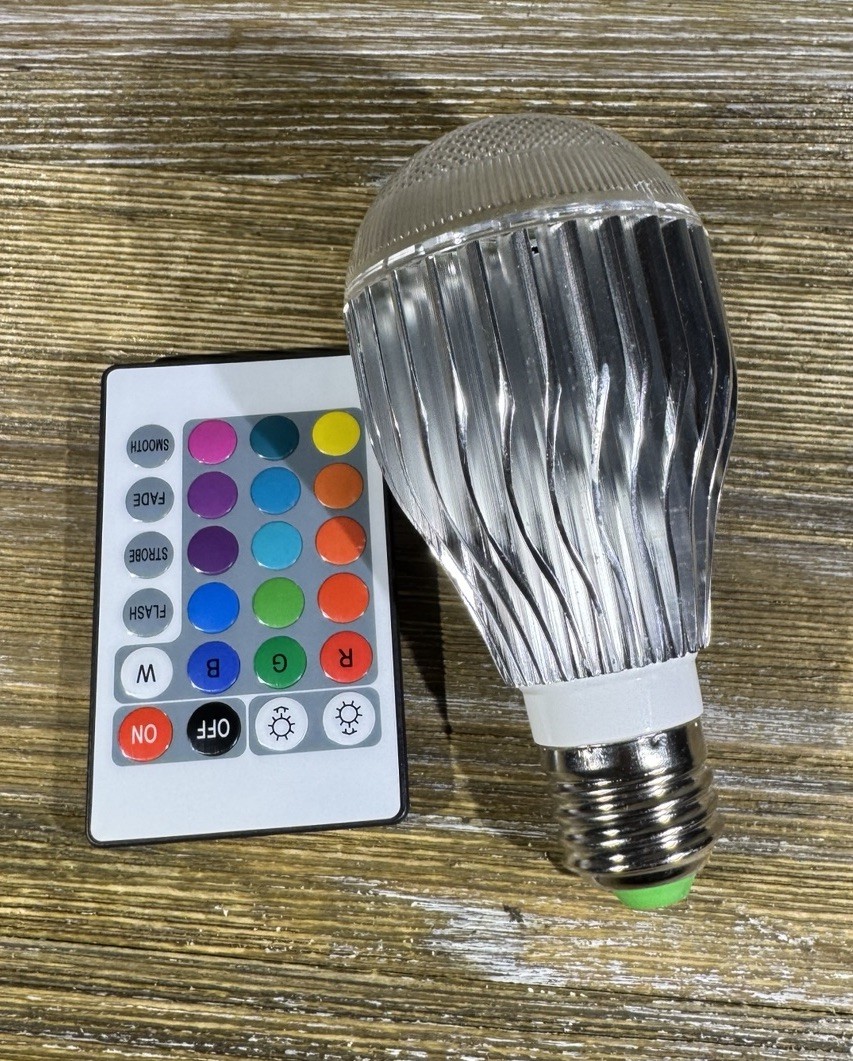 AC85-265V 10W E27 RGBW LED Light Bulb Colorful Decorating Lamp with Remote gallery