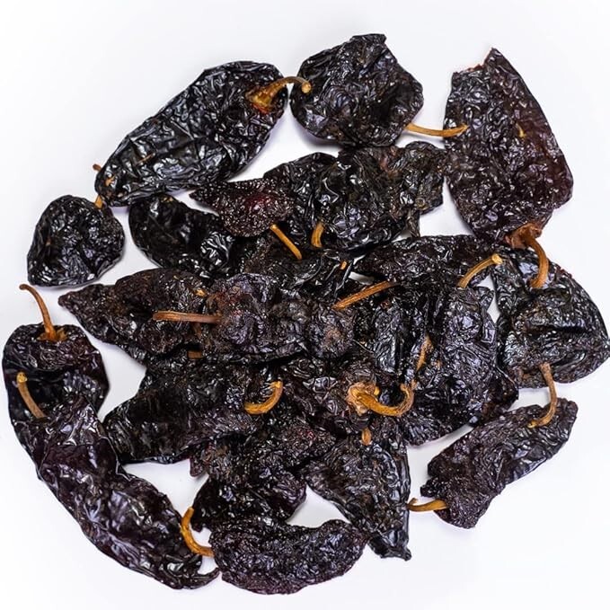 Ancho Chile Dried 2 Lb - Deep Flavored Dark Red Pepper gallery