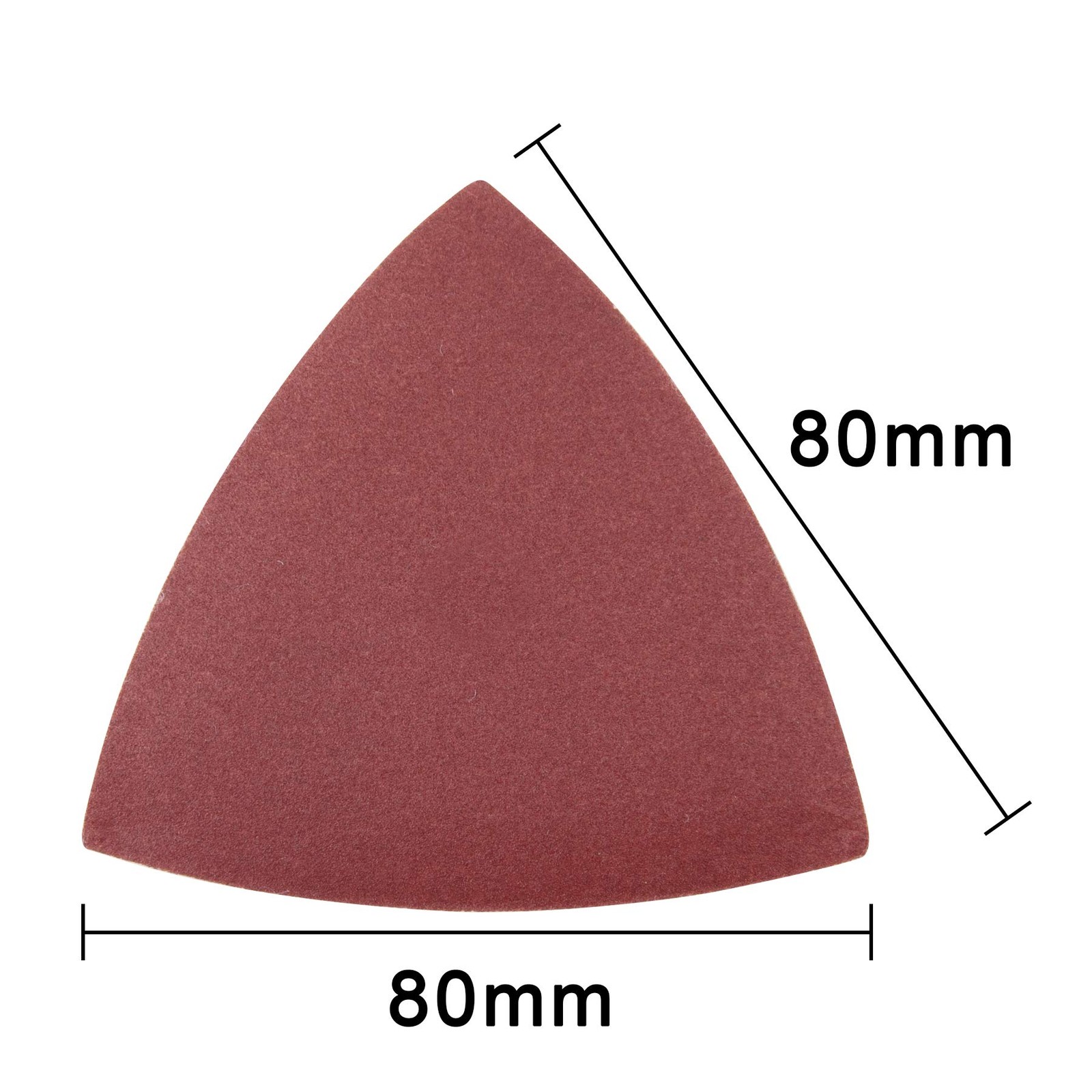 120 Pieces Triangular Sandpaper, Triangle Sanding Sheets Fit 31/8 Inch Oscill... gallery