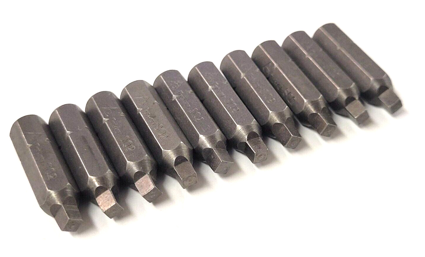 Geta by Apex #2 Square Drive 1/4 Hex Insert Power Screw Driver Bits LOT OF 10 gallery