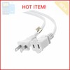 US AC Power Extension Cable Cord SPT-2 16AWG/2C 125V 13A 2-Prong Polarized Male gallery