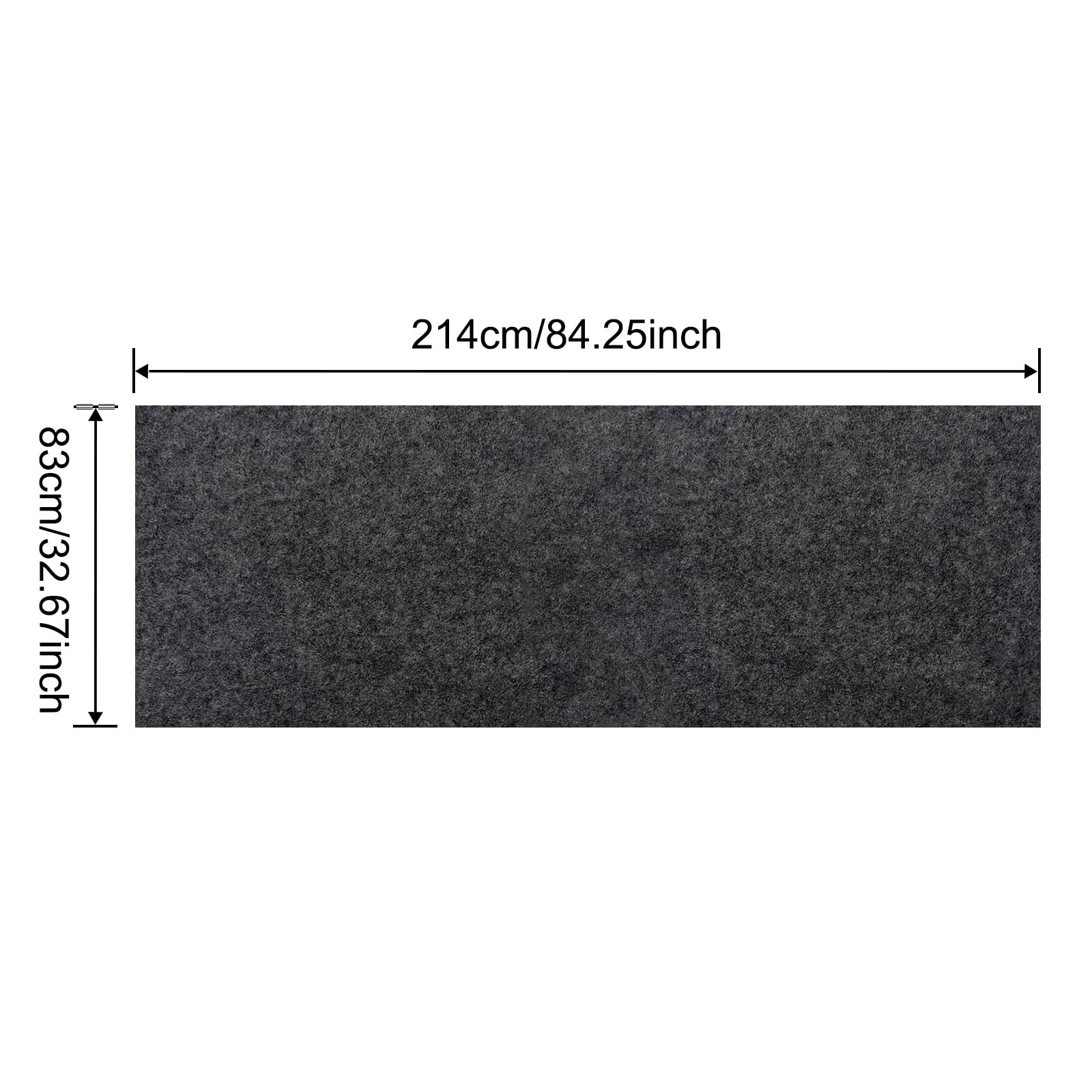 Garage Floor Mat 32x84 Inch Motorcycle Non Slip Oil Absorbent Protective gallery