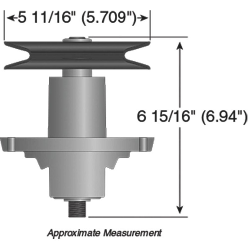 2 Spindle Assemblies for MTD Cub Cadet 918-05137 618-05137 also Toro 119-8445 gallery
