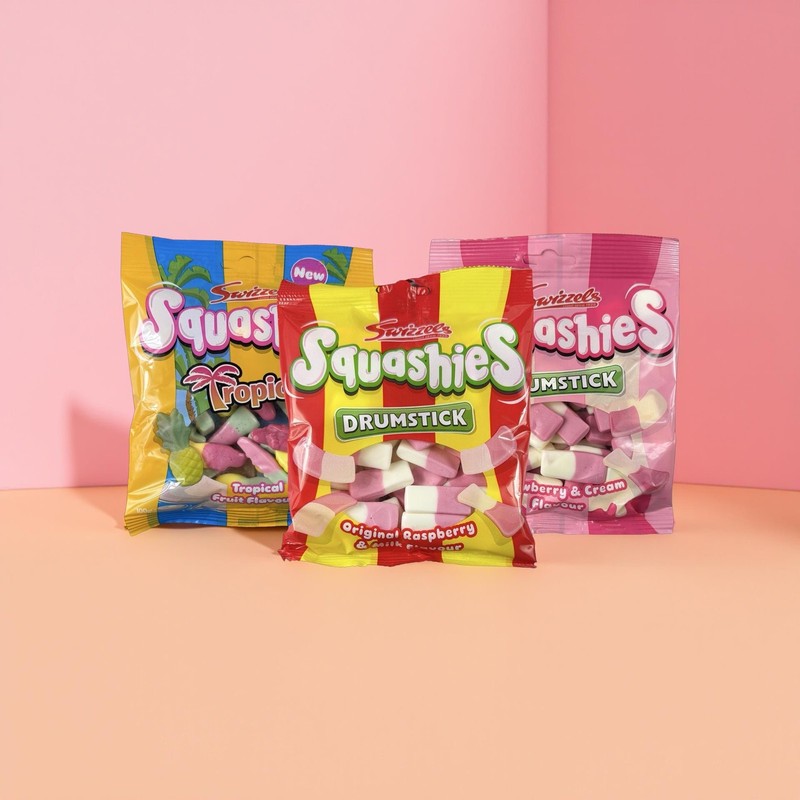 Swizzels Squashies Imported Candy – 100 g Bag | Choose Flavor | Soft & Squishy S gallery