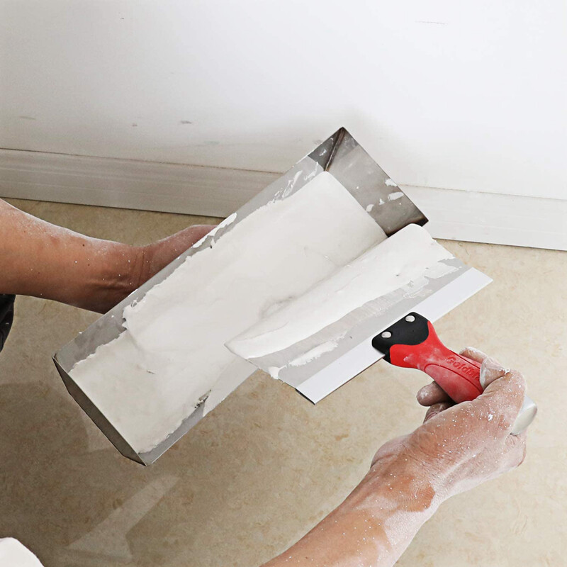 Goldblatt Drywall Hand Tool Kit Joint Knife Taping Knife Paniter Scraper Mud Pan gallery