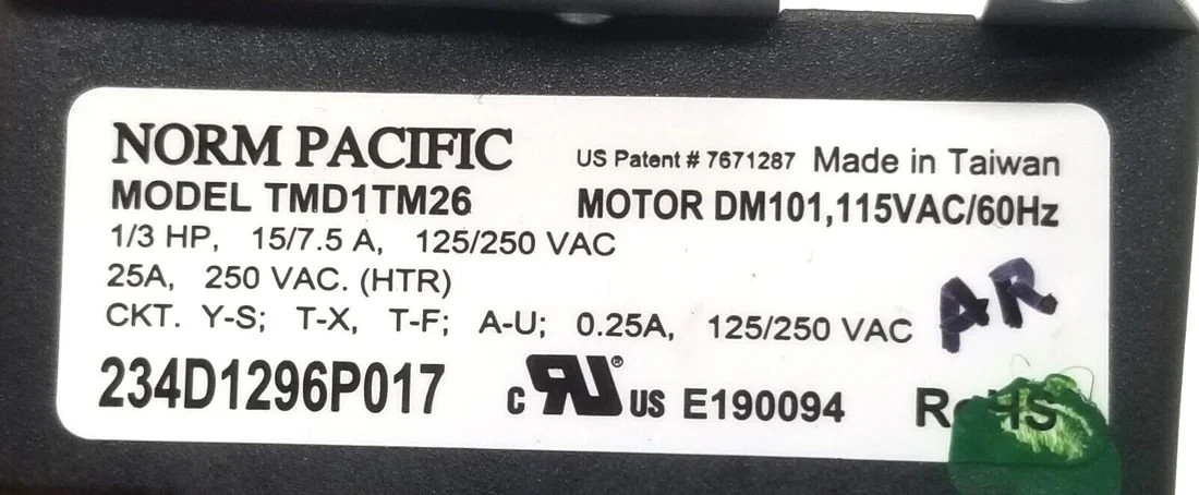 OEM GE Dryer Timer 234D1296P017 WE04X22654 1-Year Warranty Free Same Day Ship gallery