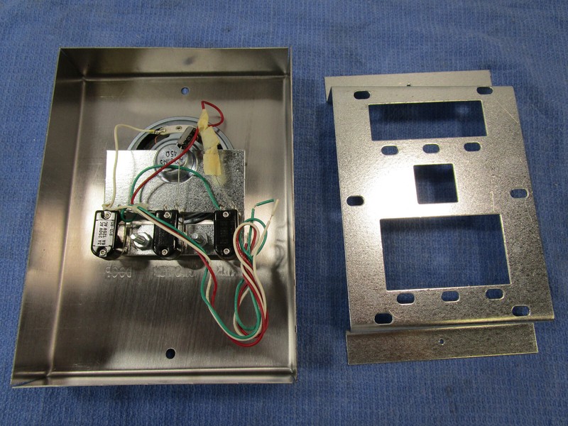 Apartment Building Door Intercom Push Button Buzzer Talk Stainless Steel Metal gallery