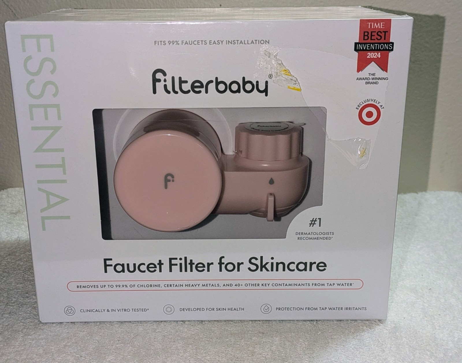 Filterbaby Faucet Filter Essential Pink SEE DETAILS gallery