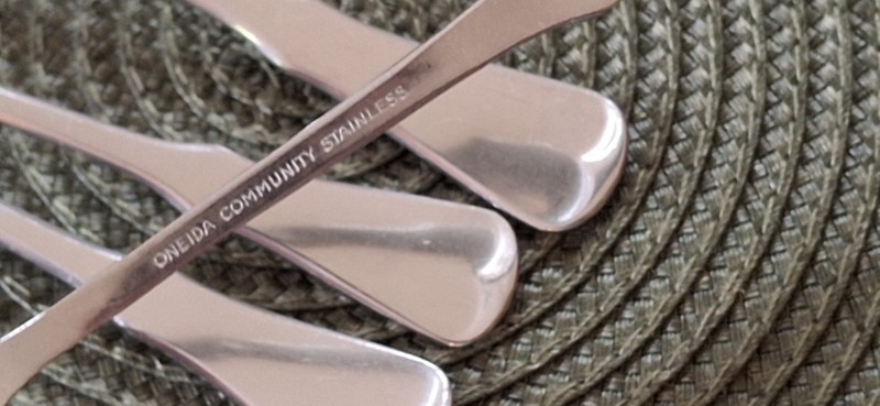 Two 5Pc Place Settings PATRICK HENRY Oneida Community Stainless Knife Spoon Fork gallery