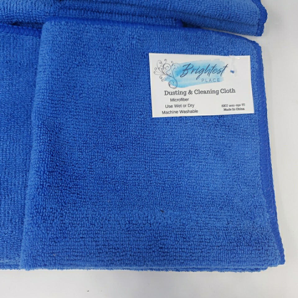 10 Microfiber Cleaning Cloths 12x12'' Wash Towel Drying Rag Car Detailing 300GSM gallery