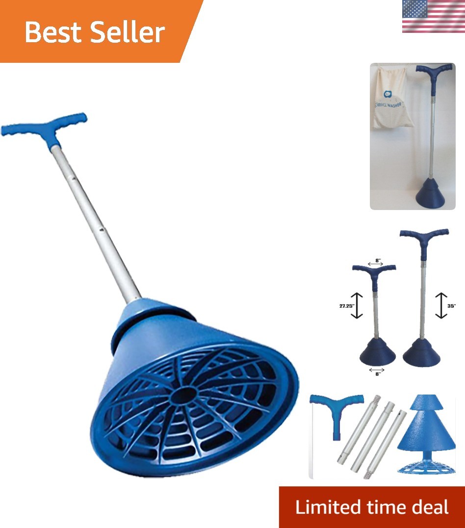 Ergonomic Hand Powered Laundry Machine - Compact & Efficient 1.5kg Washer gallery