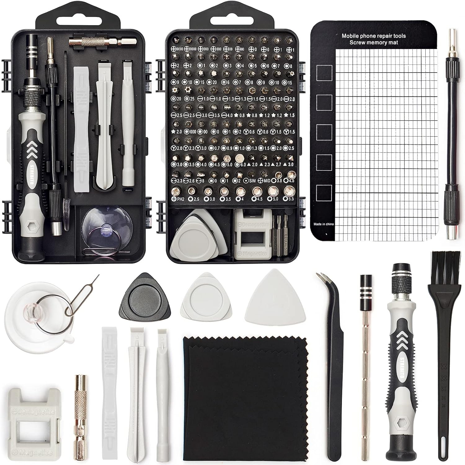 124pcs Precision Screwdriver Set Electronics Tool Kit 101 Bits Laptop iPhone US gallery