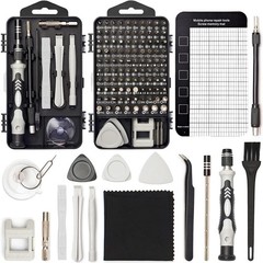124pcs Precision Screwdriver Set Electronics Tool Kit 101 Bits Laptop iPhone US