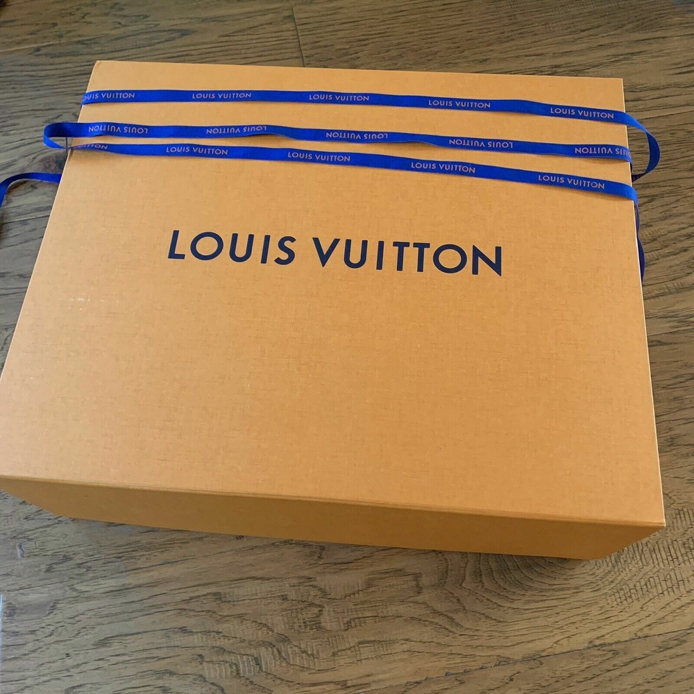 🔥NEW LOUIS VUITTON Extra Large Magnetic Empty Neverfull Gift Box Set 16"x13"x8"
