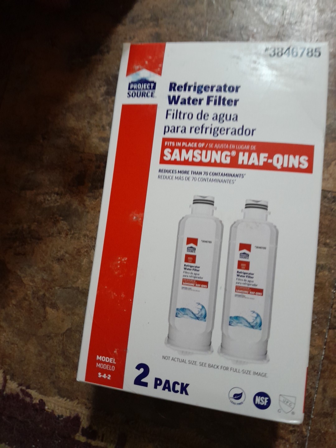 Project Source Samsung HAF-QINS 3846785 Refrigerator Water Filter 2 Pack gallery