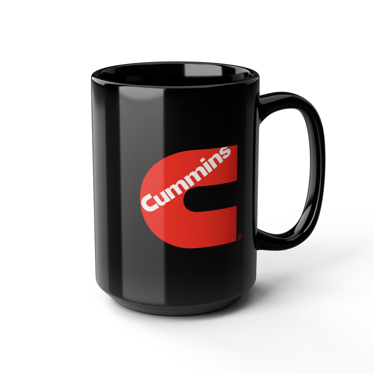 Cummins Diesel - Red White Black Custom Design - Ceramic Coffee Mug 15oz gallery