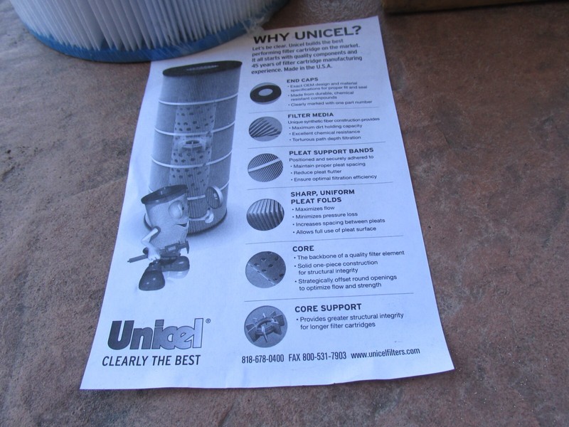Unicel C-8325 Pool Replacement Cartridge Filter for 125 sq ft Sundance Spas gallery