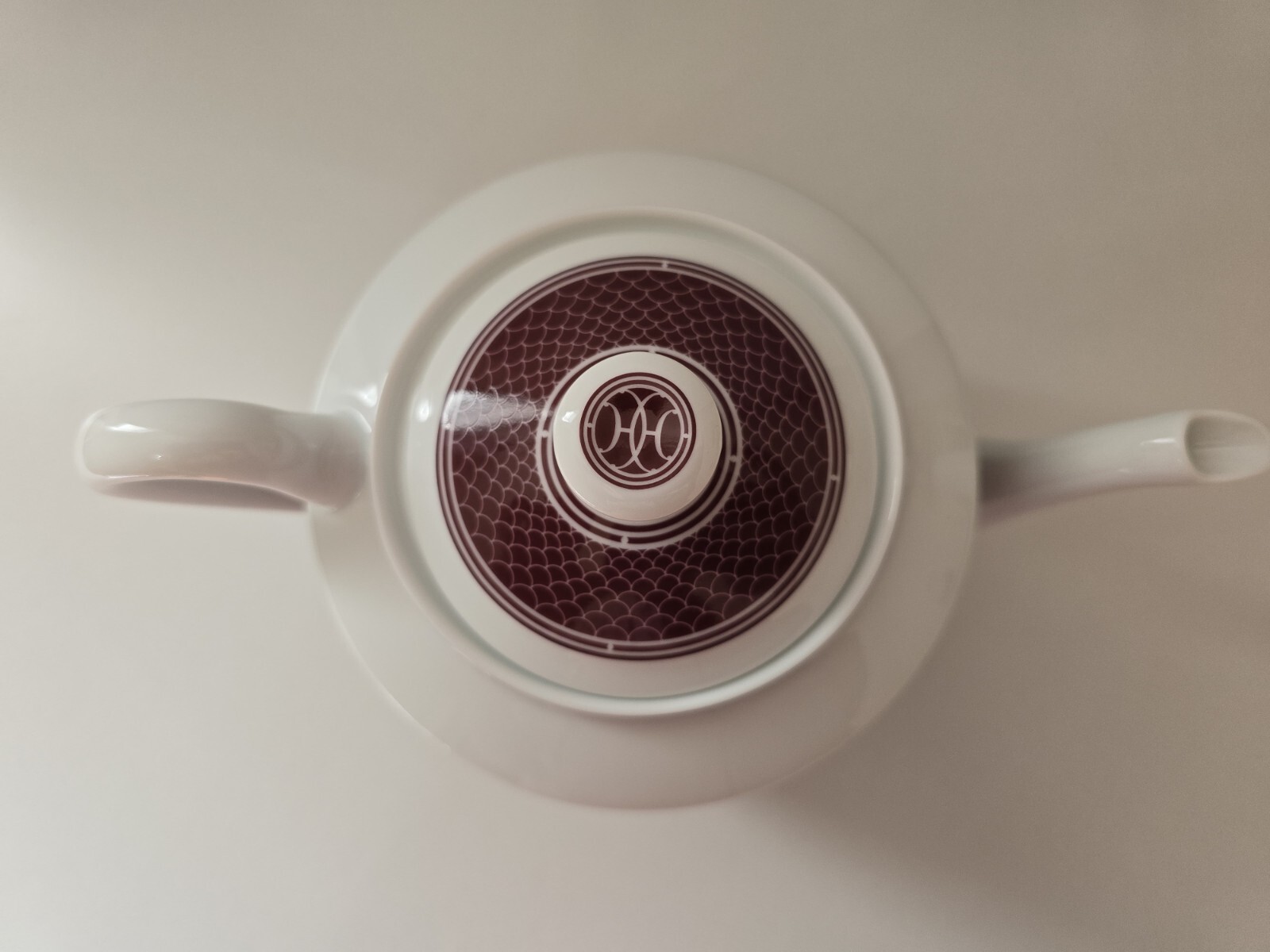 Brand New, Red, Hermes H Deco Tea Pot gallery
