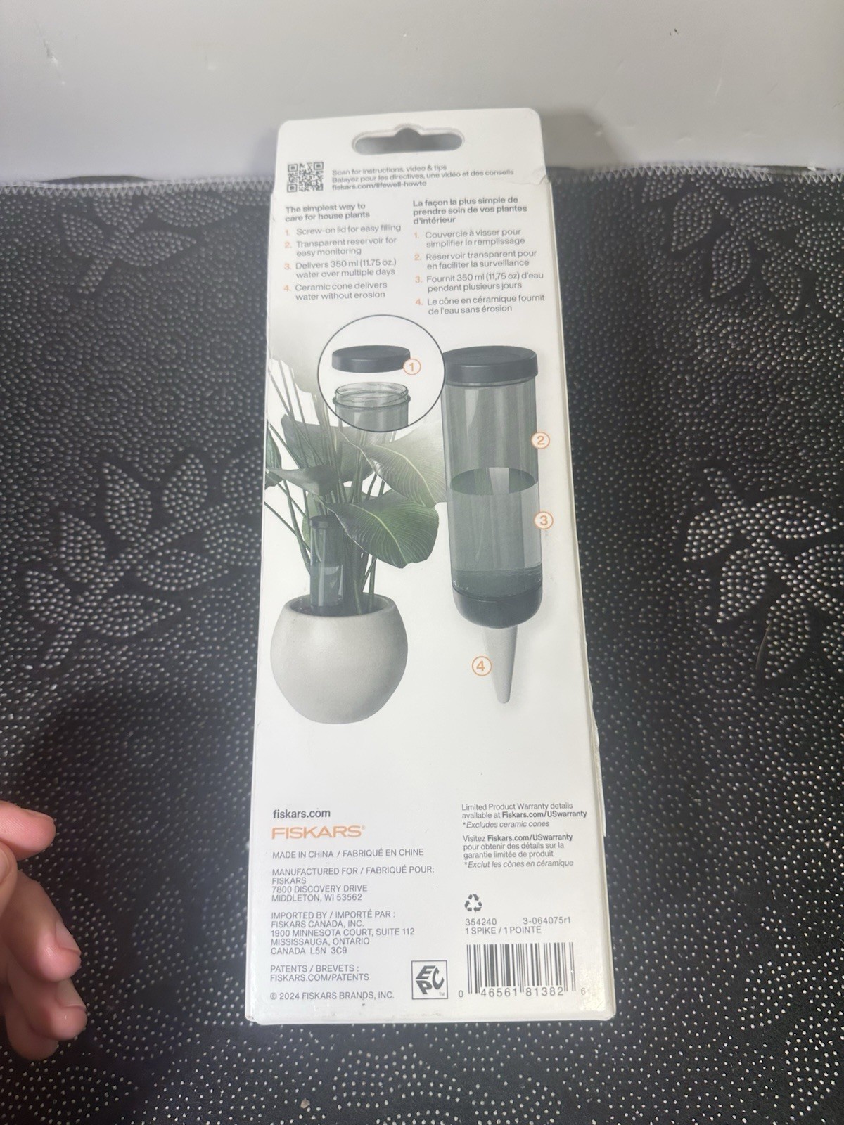 Fiskars LifeWell Automatic Plant Watering Spike – Self Watering – New gallery