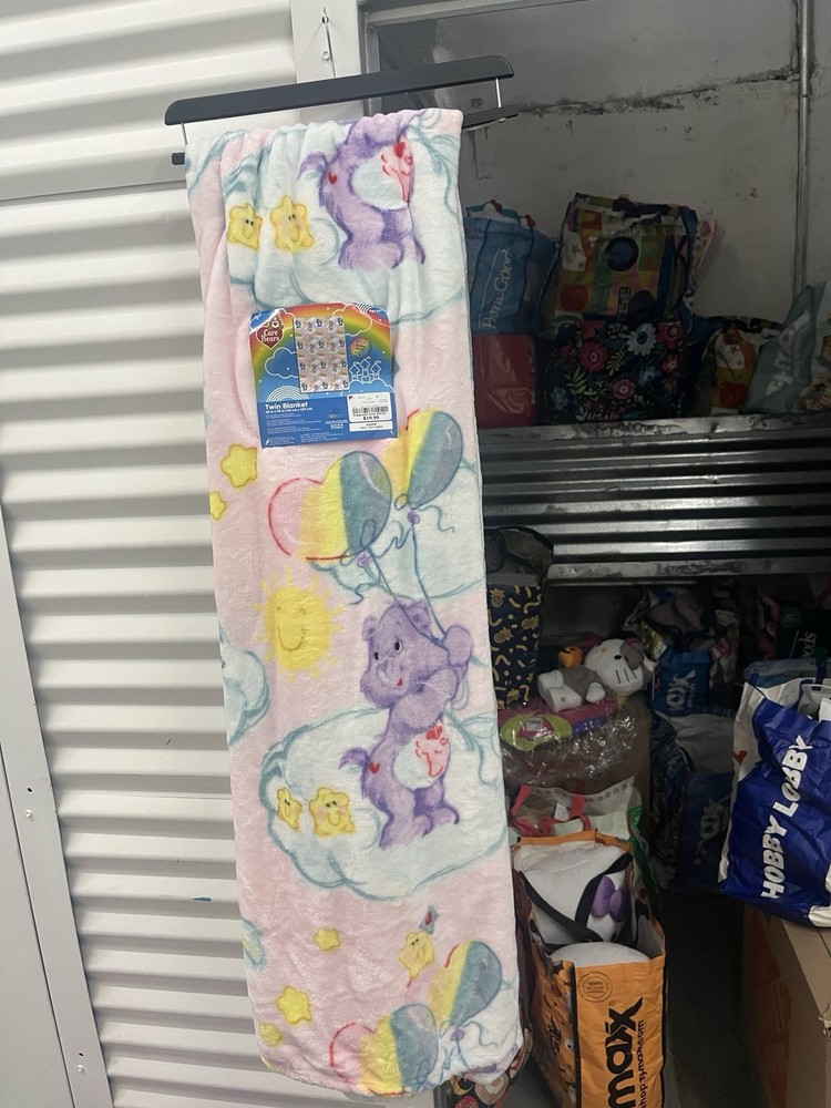 Care Bears Multicolor Pastel Cloud Throw 60 X 90 Inches