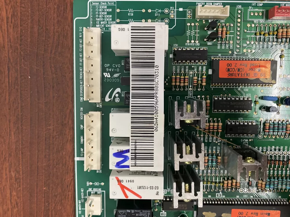 Samsung DA41 00596H Refrigerator Control Board AZ46196 | BK1776 gallery